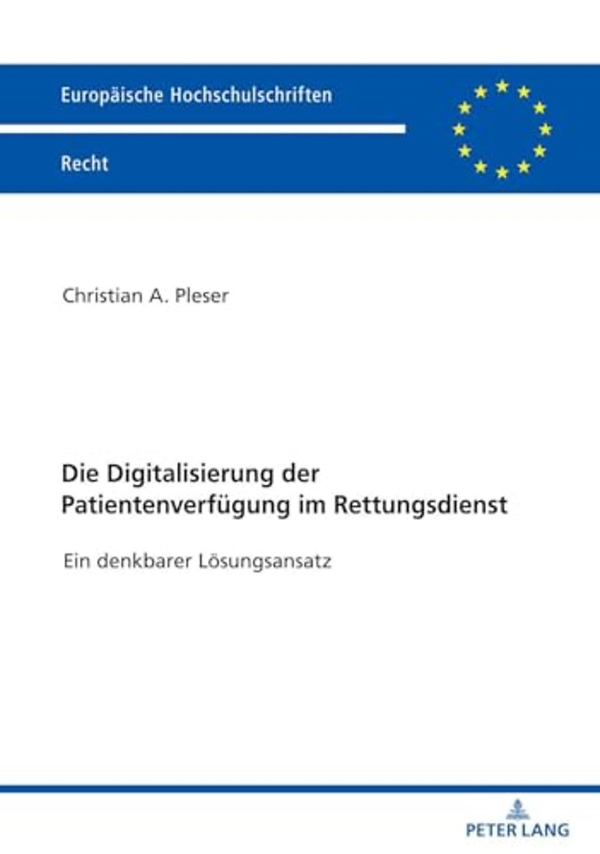 Die Digitalisierung der Patientenverfuegung im Rettungsdienst