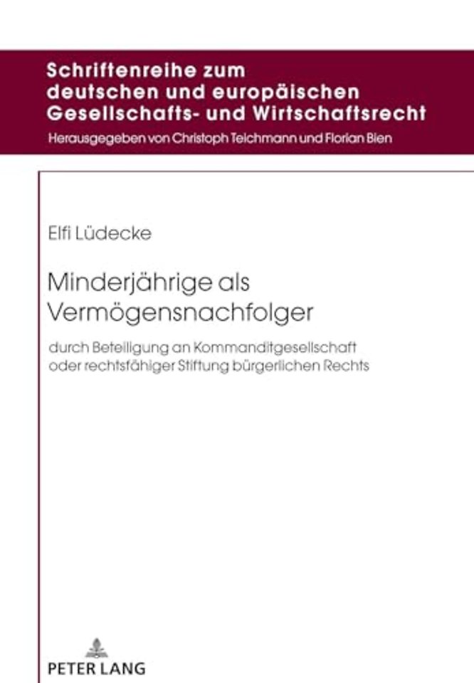 Minderjaehrige als Vermoegensnachfolger