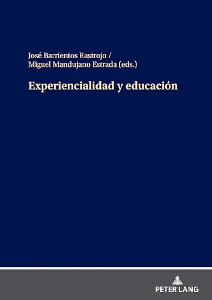 Experiencialidad y educacion