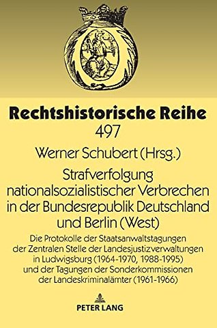 Strafverfolgung nationalsozialistischer Verbrechen in der Bundesrepublik Deutschland und Berlin (West)