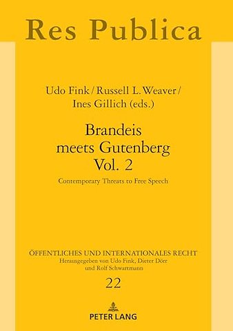 Brandeis meets Gutenberg Vol. 2