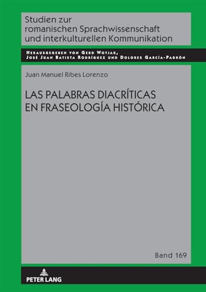 Las Palabras Diacriticas En Fraseologia Historica