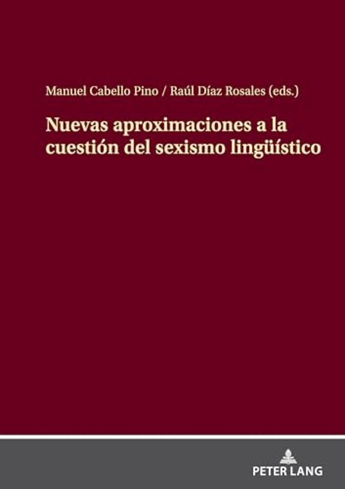 Nuevas aproximaciones a la cuestion del sexismo lingueistico