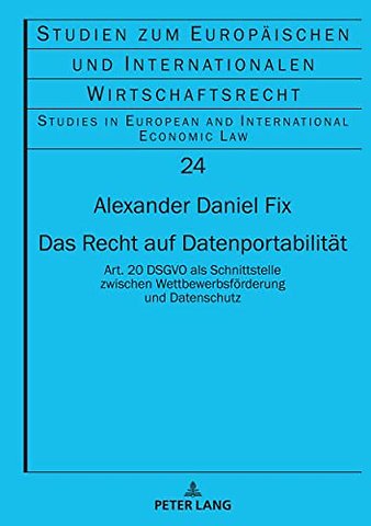 Das Recht auf Datenportabilitaet