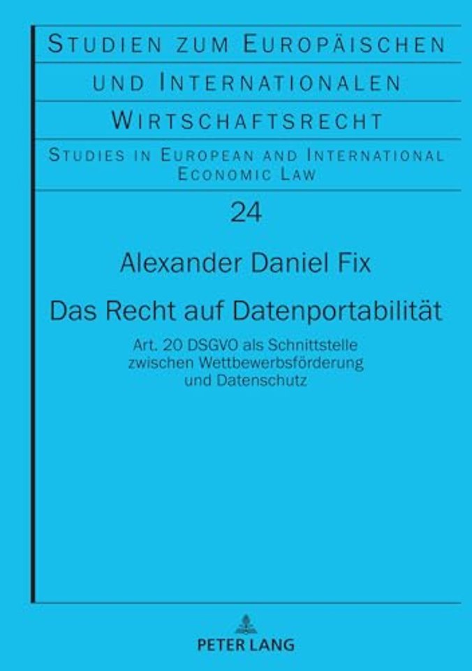 Das Recht auf Datenportabilitaet