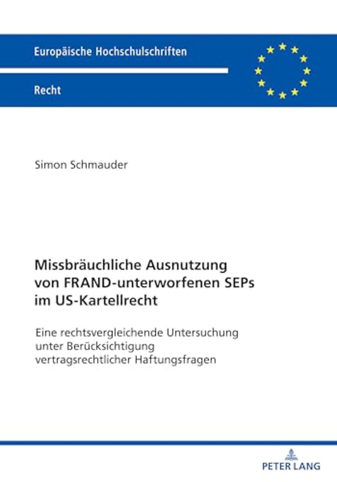 Missbraeuchliche Ausnutzung von FRAND-unterworfenen SEPs im US-Kartellrecht
