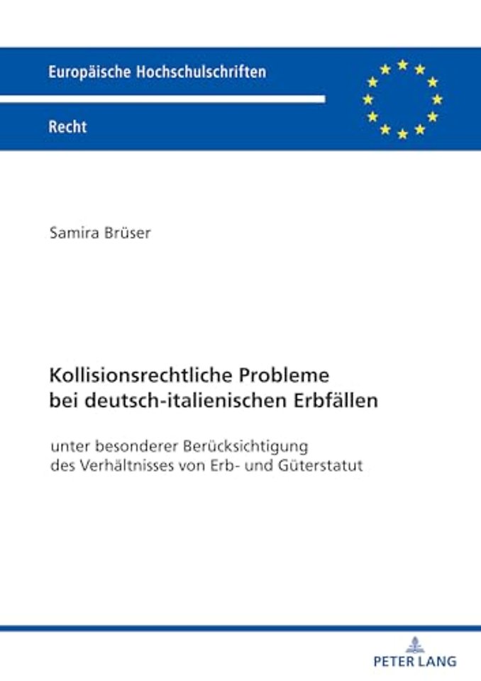 Kollisionsrechtliche Probleme bei deutsch-italienischen Erbfaellen