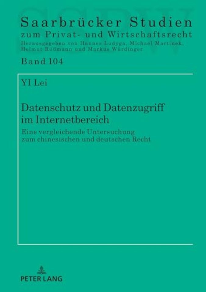 Datenschutz und Datenzugriff im Internetbereich