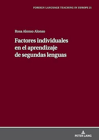 Factores Individuales En El Aprendizaje de Segundas Lenguas