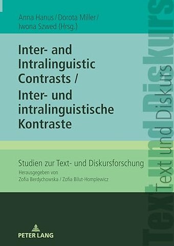 Inter- And Intralinguistic Contrasts / Inter- Und Intralinguistische Kontraste