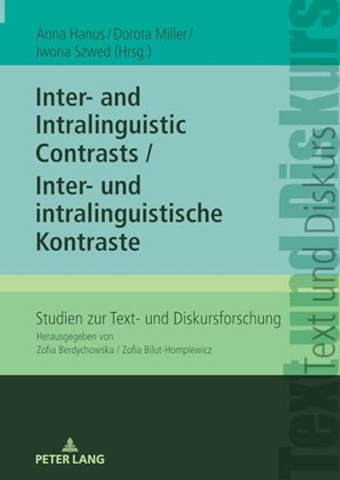 Inter- And Intralinguistic Contrasts / Inter- Und Intralinguistische Kontraste