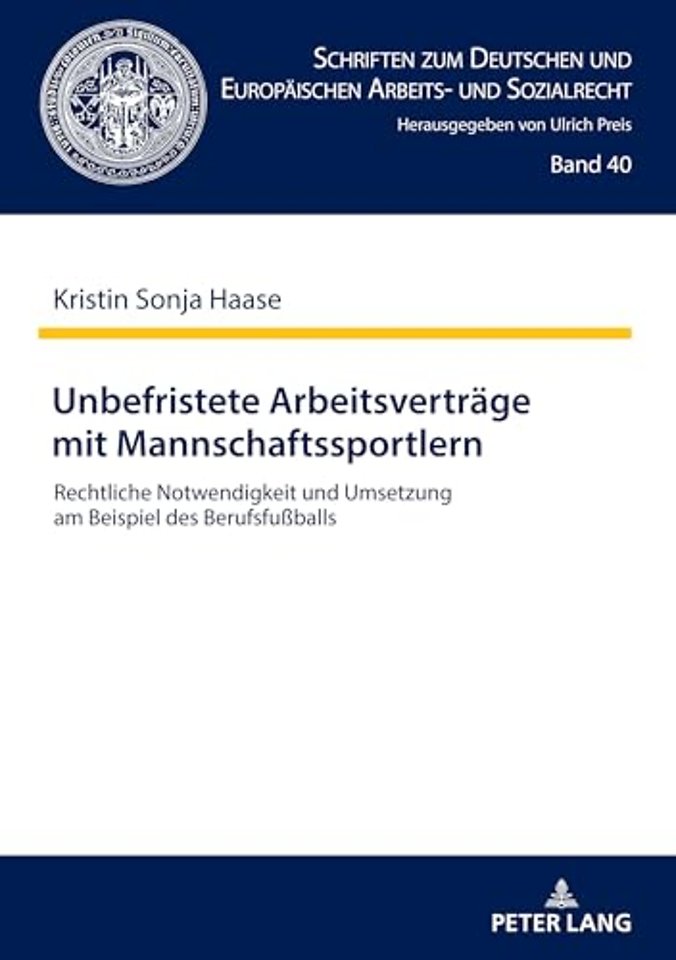 Unbefristete Arbeitsvertraege Mit Mannschaftssportlern