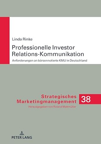 Professionelle Investor Relations-Kommunikation