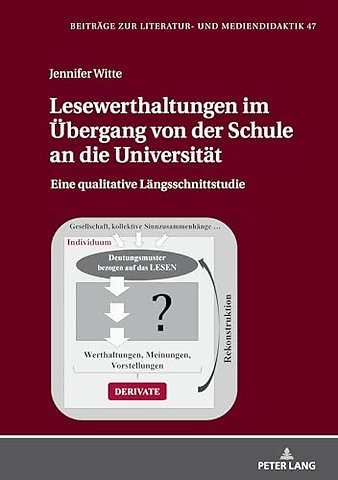 Lesewerthaltungen im Uebergang von der Schule an die Universitaet