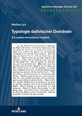 Typologie dativischer Domaenen