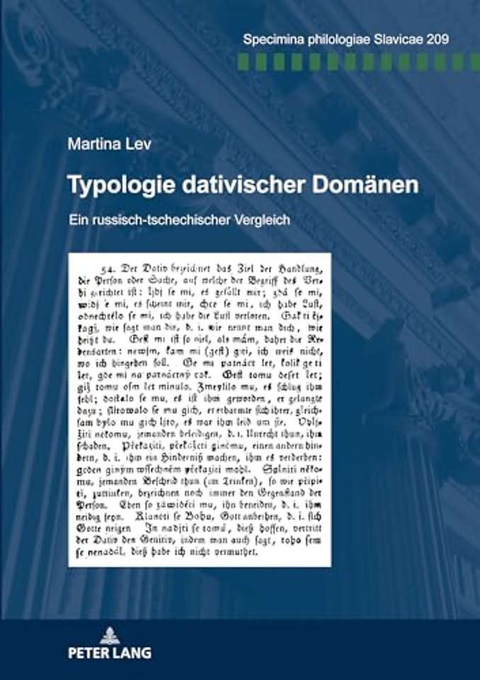 Typologie dativischer Domaenen