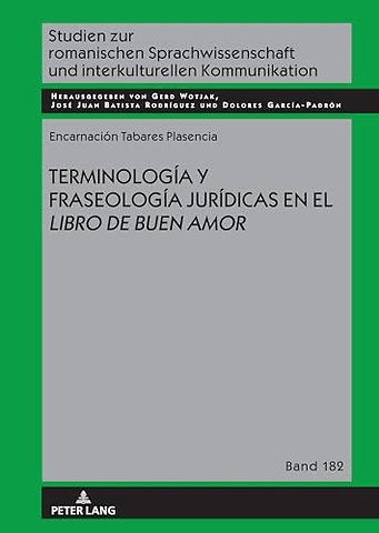 Terminologia Y Fraseologia Juridicas En El Libro de Buen Amor