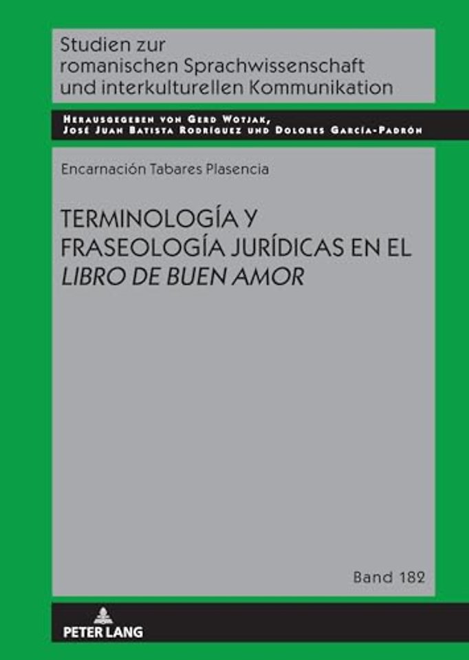 Terminologia Y Fraseologia Juridicas En El Libro de Buen Amor