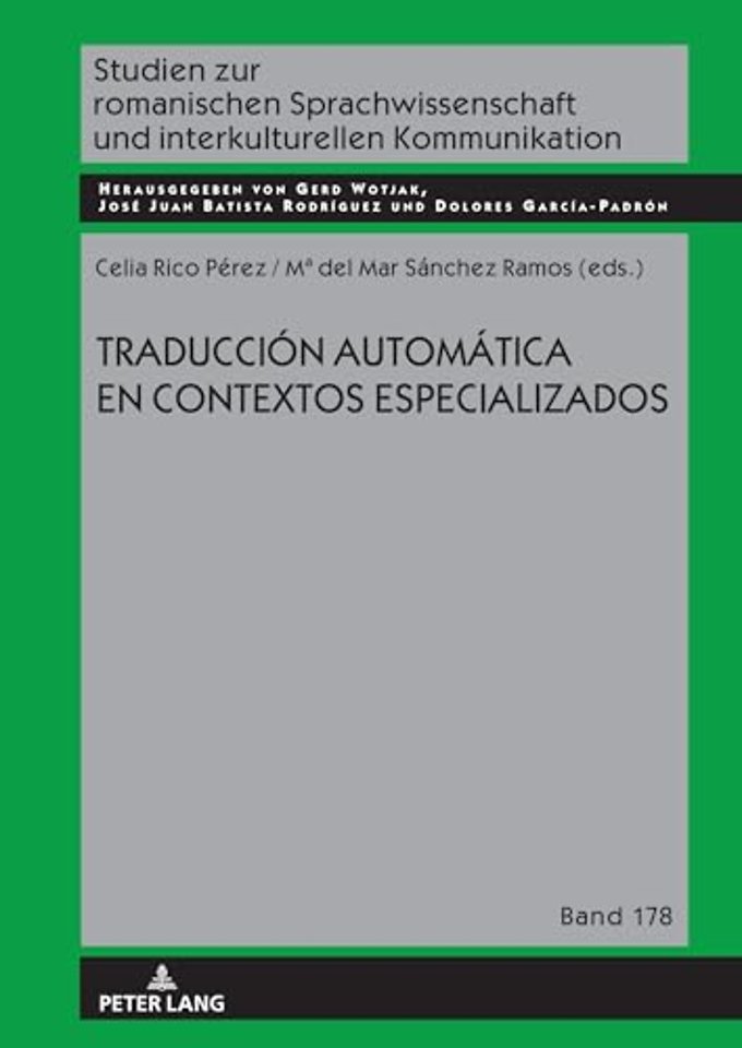 Traduccion automatica en contextos especializados