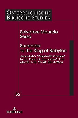 Surrender to the King of Babylon
