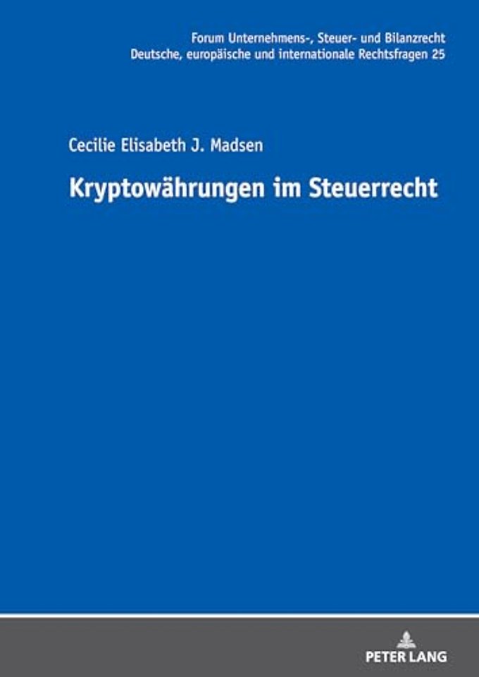 Kryptowaehrungen im Steuerrecht