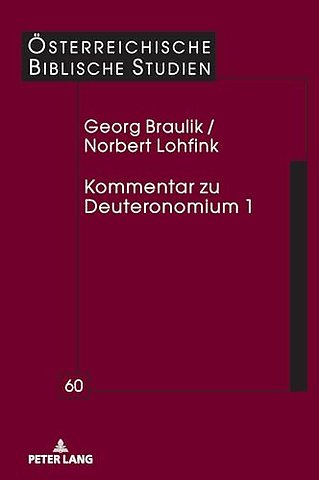 Kommentar zu Deuteronomium 1