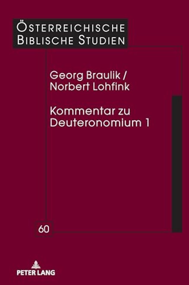 Kommentar zu Deuteronomium 1