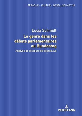 Le genre dans les debats parlementaires au Bundestag