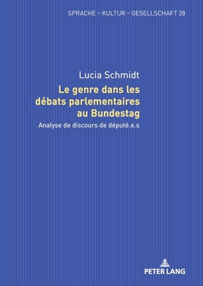 Le genre dans les debats parlementaires au Bundestag