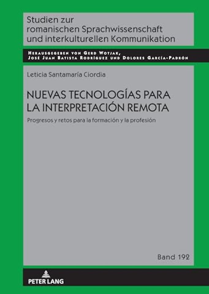 Nuevas Tecnologias Para La Interpretacion Remota.