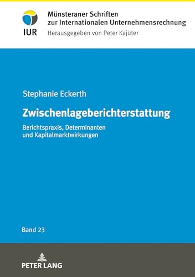 Zwischenlageberichterstattung