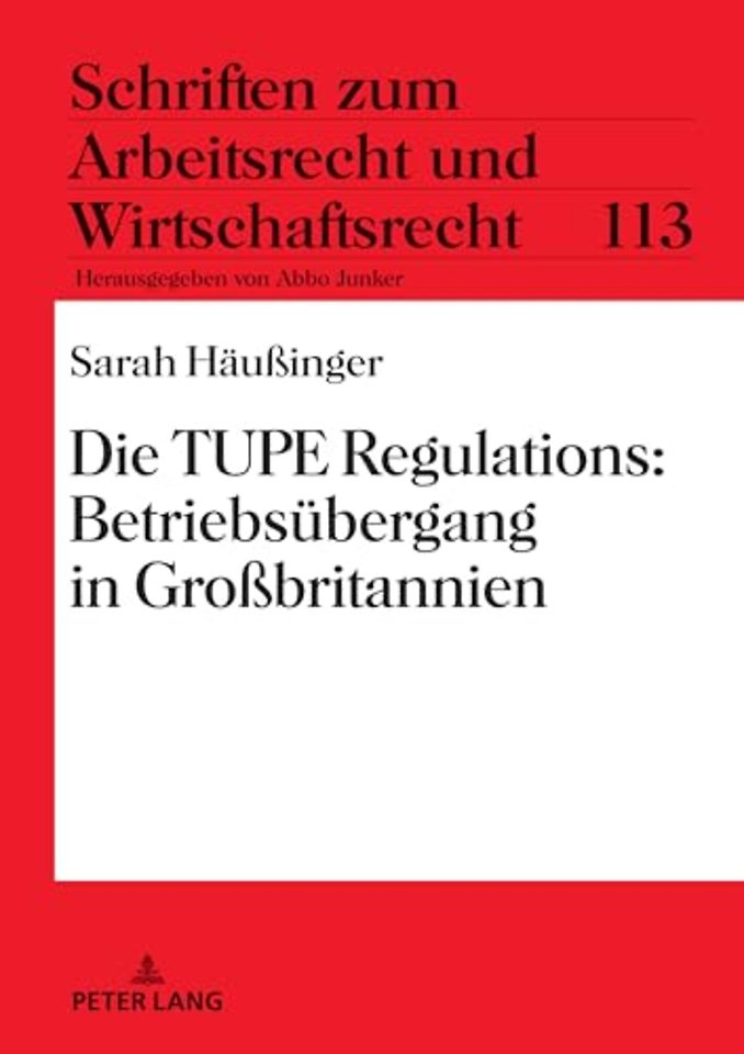 Die TUPE Regulations