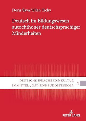 Deutsch im Bildungswesen autochthoner deutschsprachiger Minderheiten