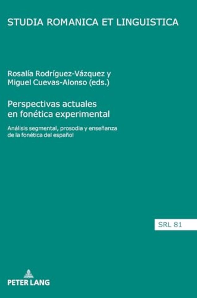 Perspectivas actuales en fonetica experimental