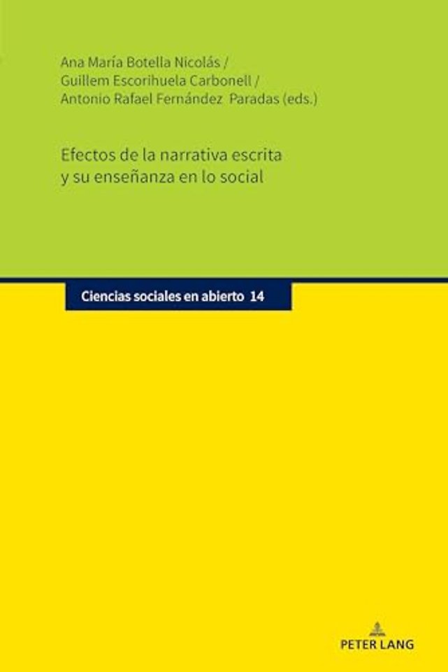 Efectos de la narrativa escrita y su ensenanza en lo social
