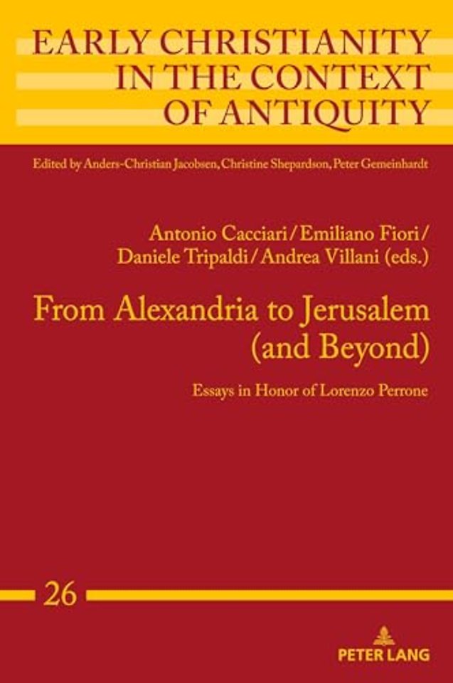 From Alexandria to Jerusalem (and Beyond)