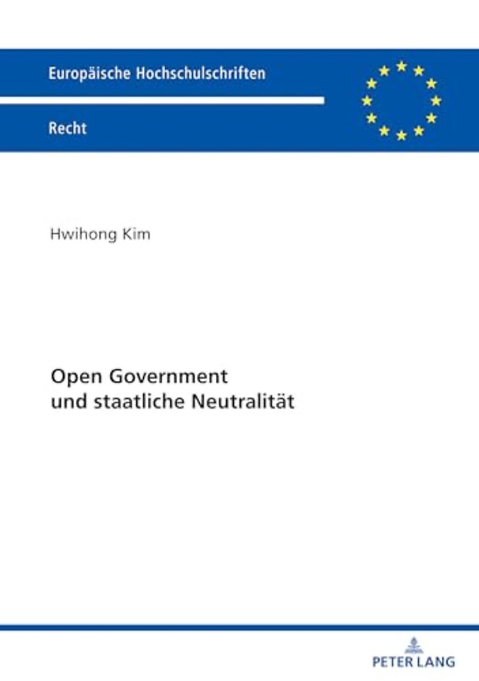 Open Government und staatliche Neutralitaet