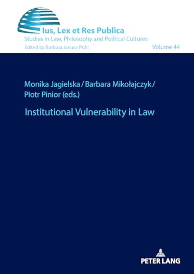Institutional Vulnerability in Law