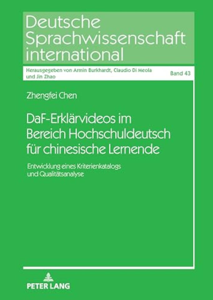 DaF-Erklaervideos im Bereich Hochschuldeutsch fuer chinesische Lernende