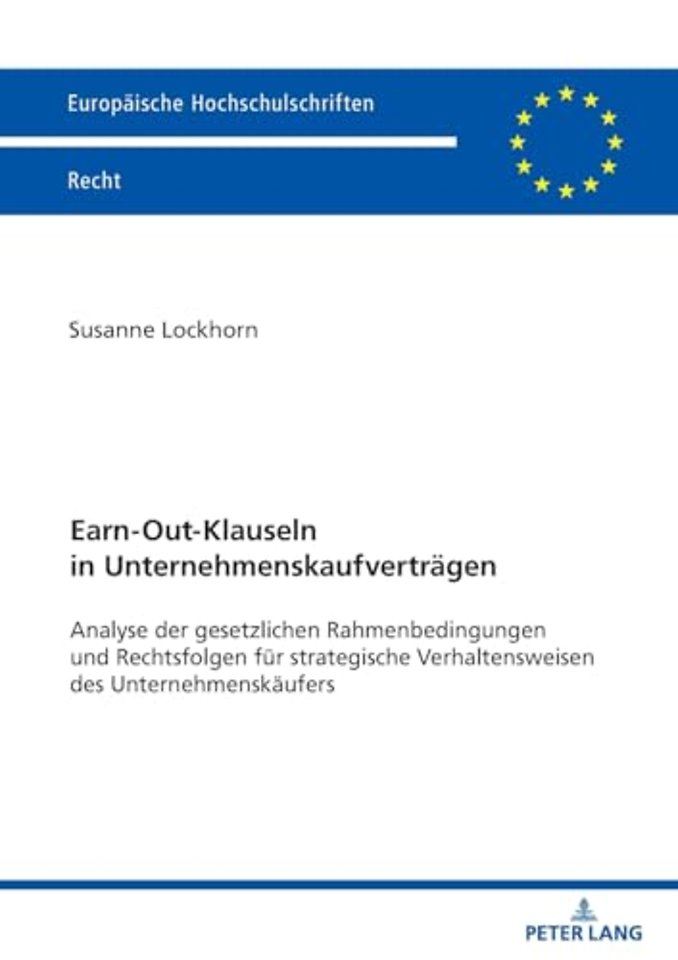 Earn-Out-Klauseln in Unternehmenskaufvertraegen