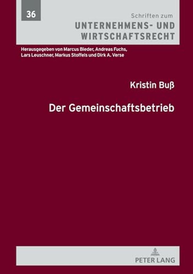 Der Gemeinschaftsbetrieb