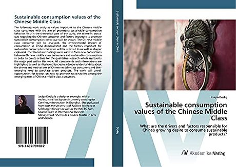 Sustainable consumption values of the Chinese Middle Class