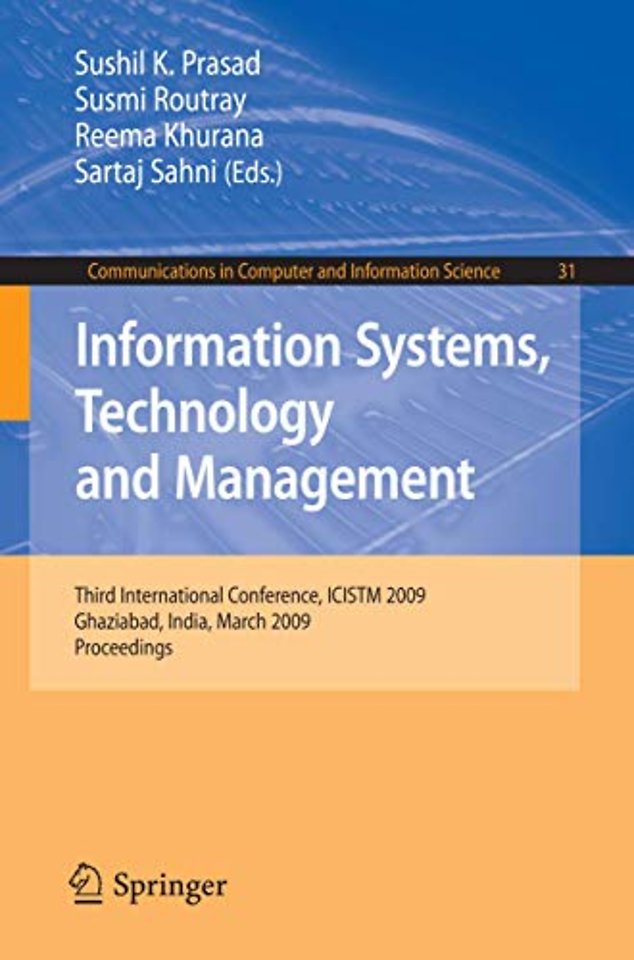 Information Systems, Technology and Management