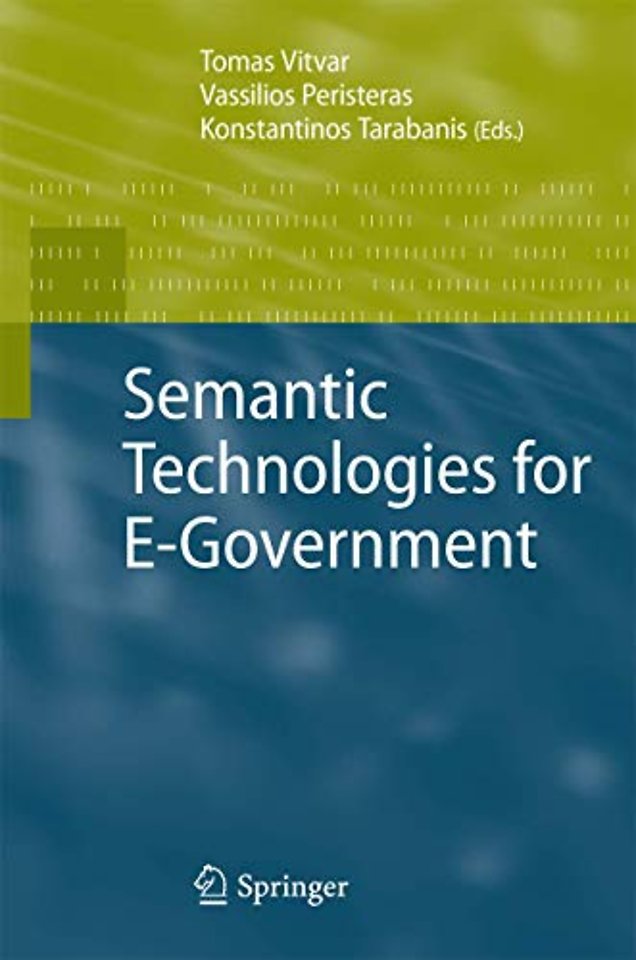 Semantic Technologies for E-Government