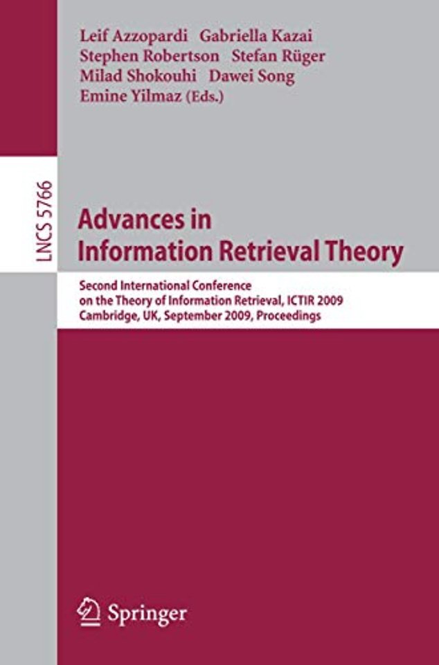 Advances in Information Retrieval Theory