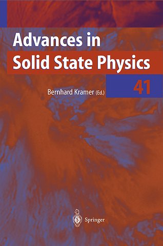 Advances in Solid State Physics