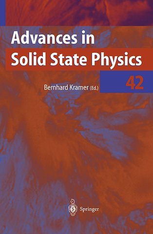 Advances in Solid State Physics