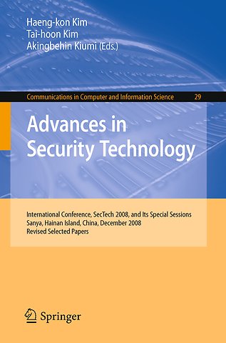 Advances in Security Technology