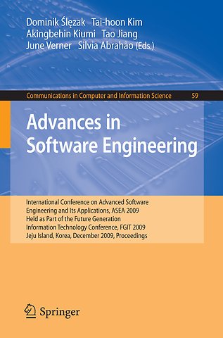 Advances in Software Engineering