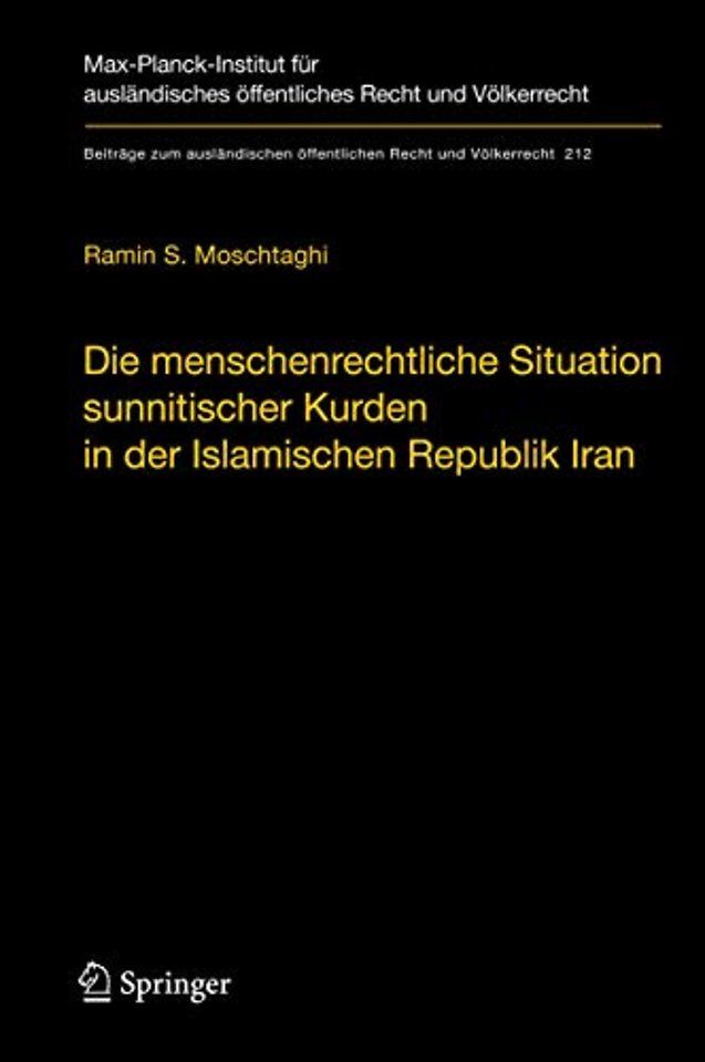 Die menschenrechtliche Situation sunnitischer Kurden in der Islamischen Republik Iran